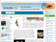 Tablet Screenshot of gps-ofa.cz